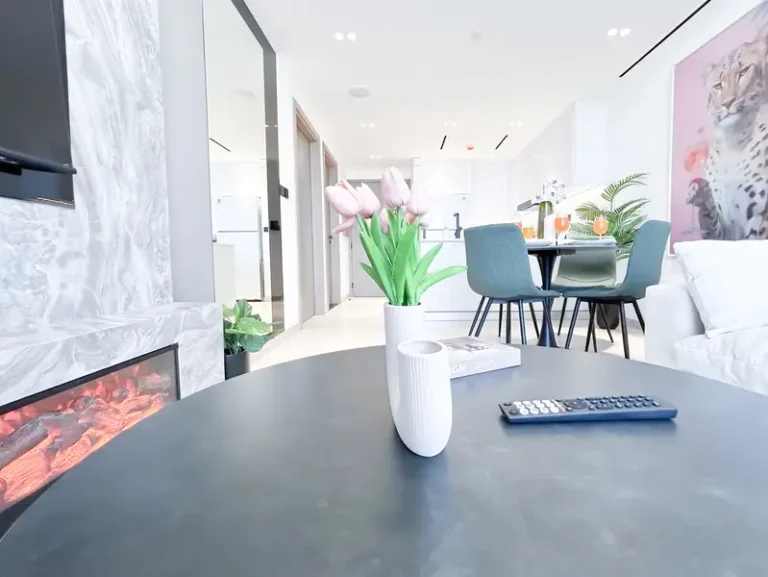 Stylish 1BR in Binghatti Corner, JVC 14 svg%3E