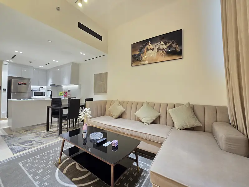 Stylish One Bed Room Apartment, Binghatti Corner, JVC District 10 12 svg%3E