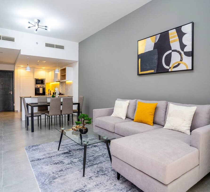 Affordable Luxury and Fully Furnished 1BR in JVC 18 svg%3E