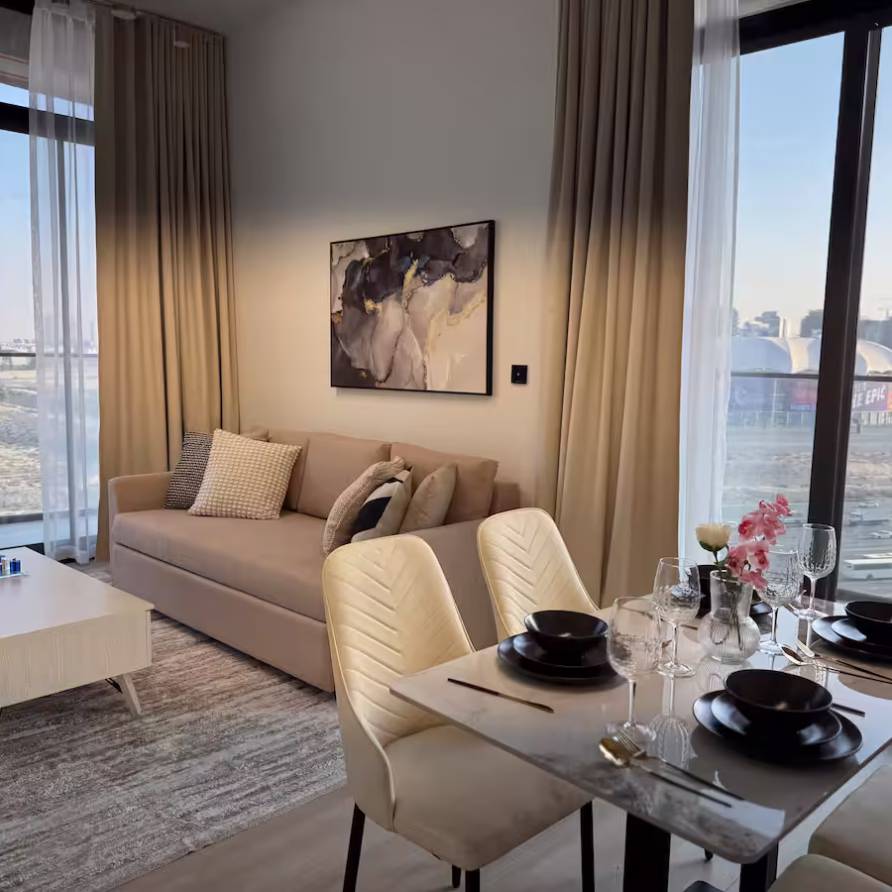 Spacious Apartment in JVC, Binghatti Luna 14 svg%3E