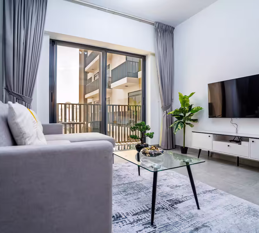 Affordable Luxury and Fully Furnished 1BR in JVC 17 svg%3E