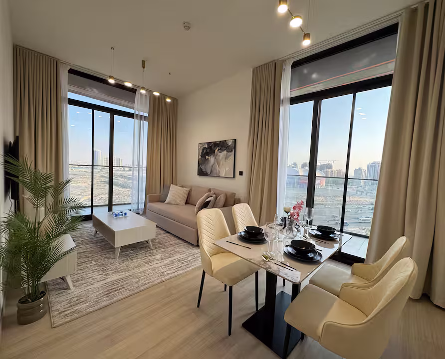 Spacious Apartment in JVC, Binghatti Luna 3 svg%3E
