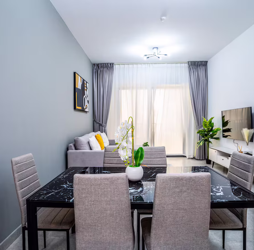 Affordable Luxury and Fully Furnished 1BR in JVC 16 svg%3E